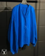 شومیز استین چیندار سیلک 121 - Image 4