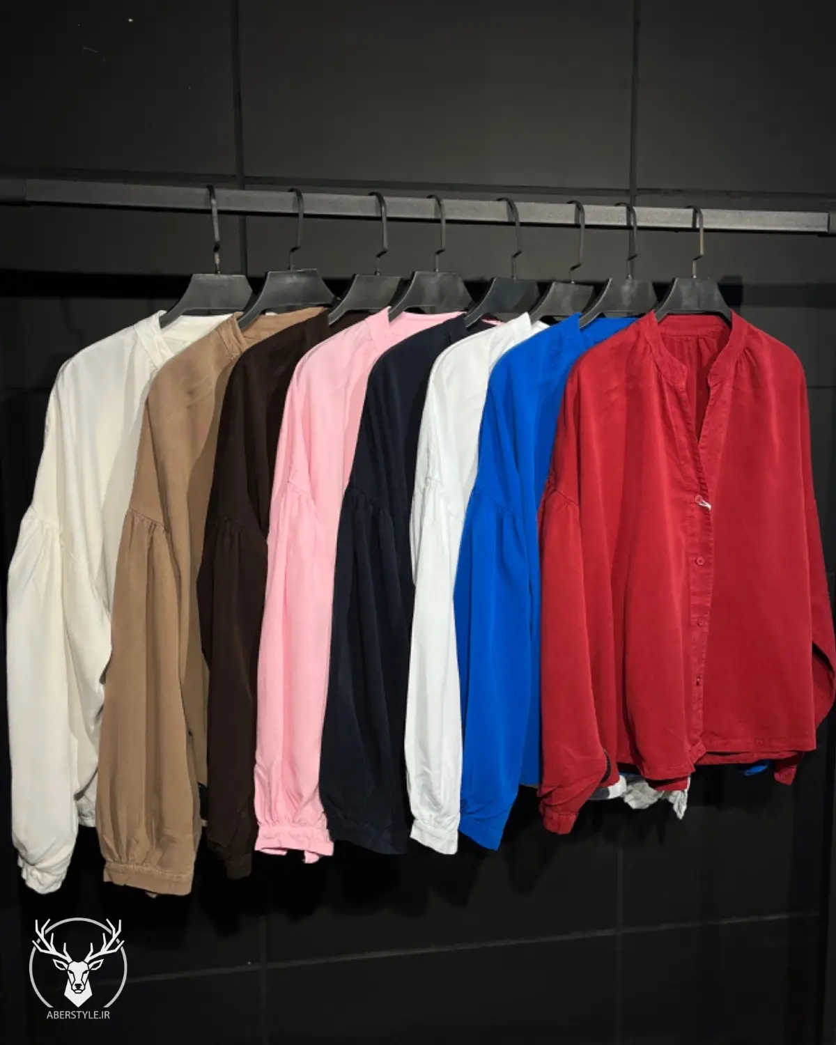 IMG-2641-9 شومیز استین چیندار سیلک 121 - Image 1