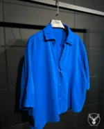 شومیز سیلک با رنگبندی متنوع - 108 - Image 3
